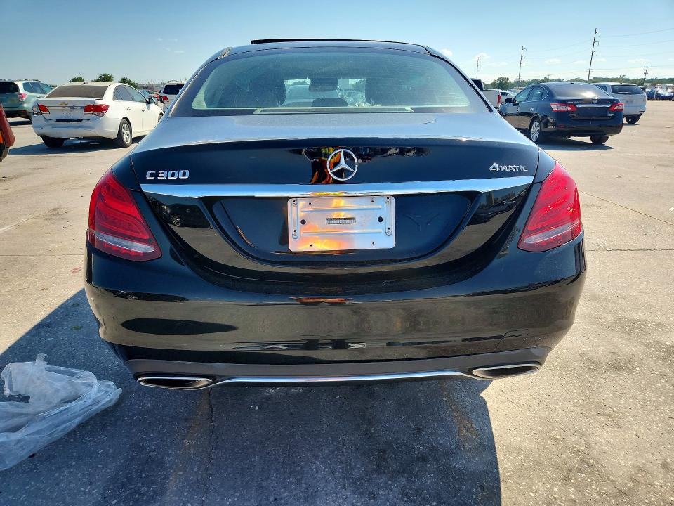 52822716 :رقم المزاد ، 55SWF4KB5FU004245 vin ، 2015 Mercedes-benz C مزاد بيع