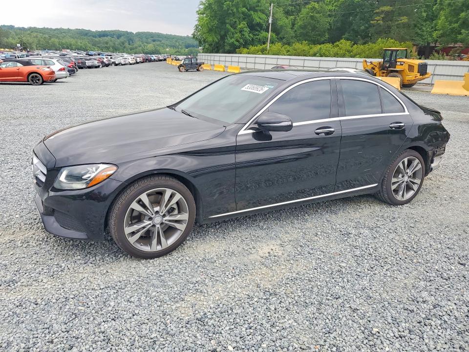 53068926 :رقم المزاد ، 55SWF4JB1GU151259 vin ، 2016 Mercedes-benz C مزاد بيع