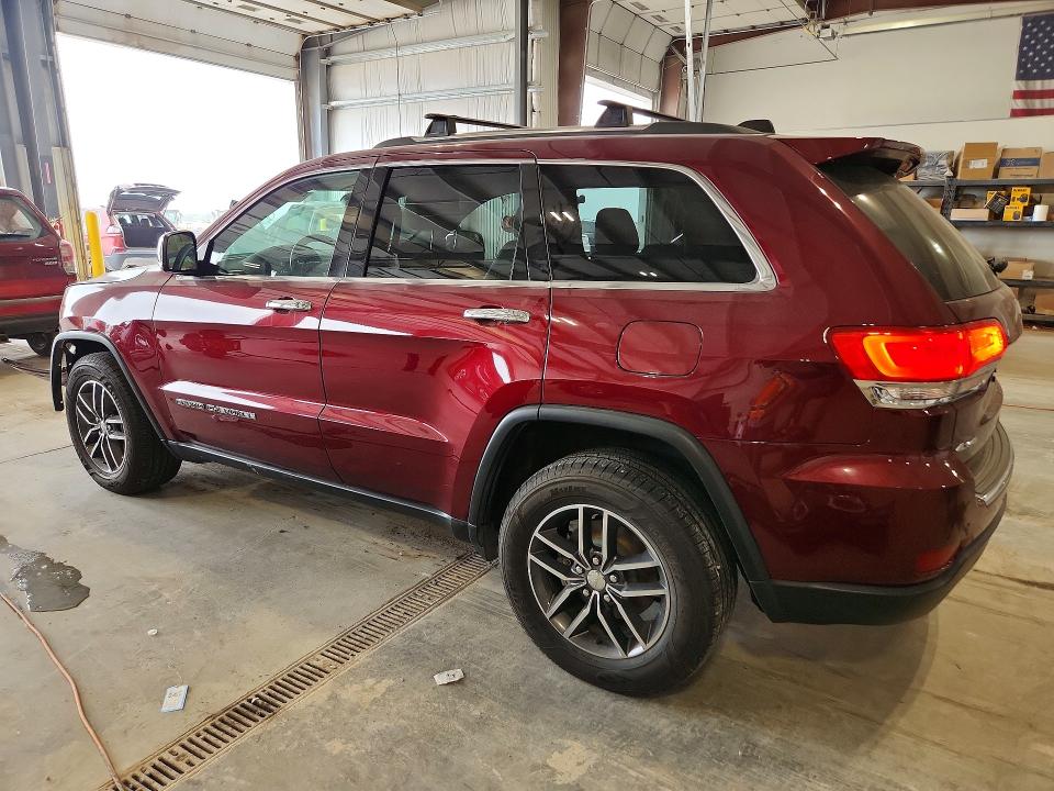 2018 Jeep Grand Cherokee მანქანა იყიდება აუქციონზე, vin: 1C4RJFBG3JC296617, აუქციონის ნომერი: 55041486