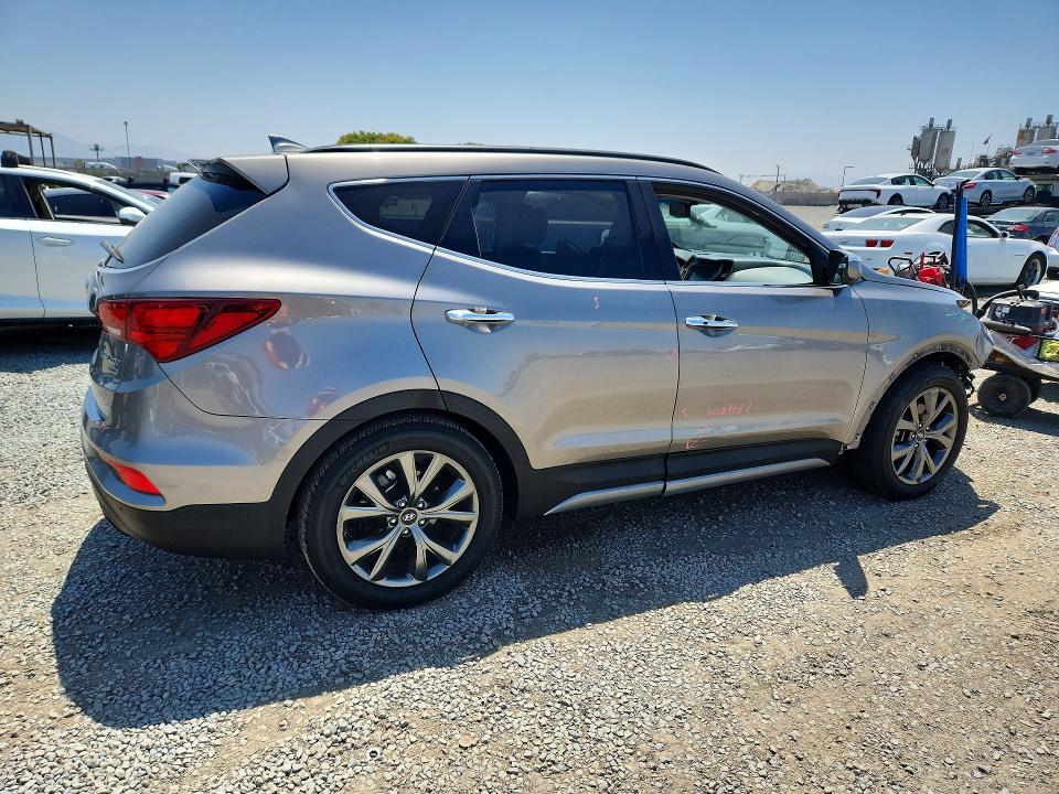 2018 Hyundai Santa Fe Sport მანქანა იყიდება აუქციონზე, vin: 5XYZW4LA4JG566840, აუქციონის ნომერი: 54091556