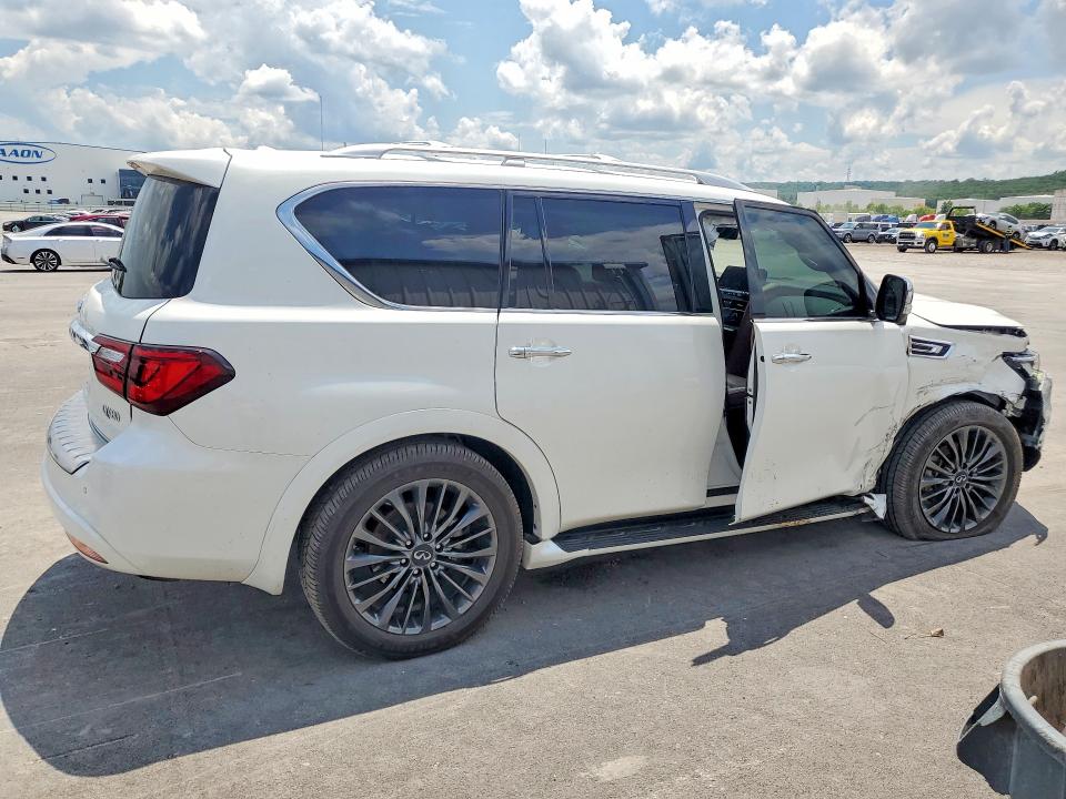 2022 Infiniti Qx80 მანქანა იყიდება აუქციონზე, vin: JN8AZ2BDXN9870139, აუქციონის ნომერი: 54983546