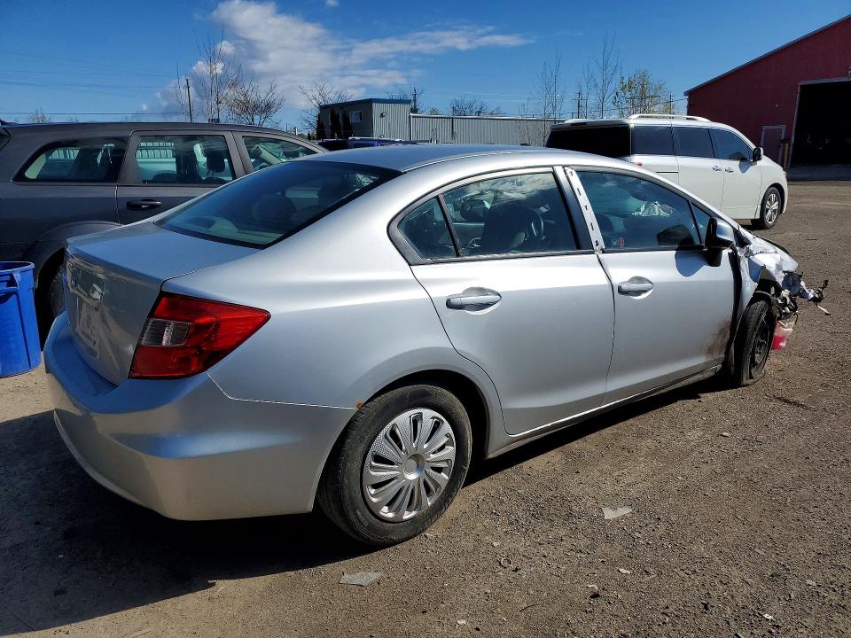 Aukcja sprzedaży 2012 Honda Civic, vin: 2HGFB2F42CH038020, numer aukcji: 52990846