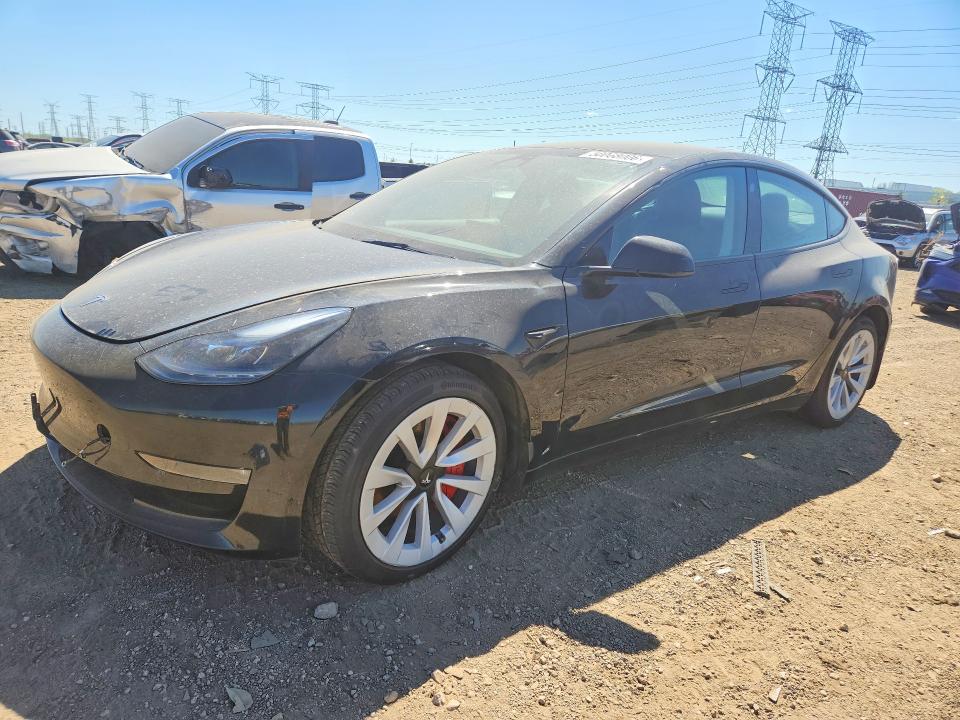 2023 Tesla Model 3 მანქანა იყიდება აუქციონზე, vin: 5YJ3E1EB2PF673544, აუქციონის ნომერი: 50068006