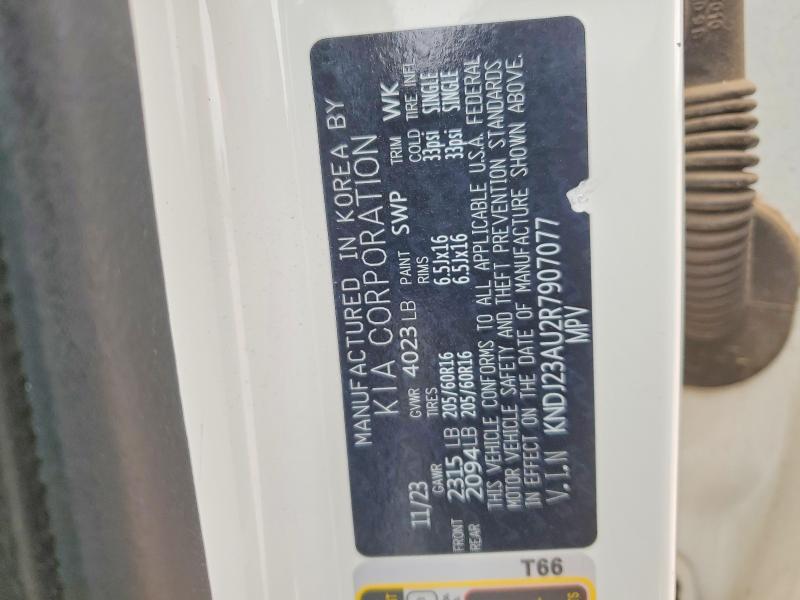 Aukcja sprzedaży 2024 Kia Soul, vin: KNDJ23AU2R7907077, numer aukcji: 52545316
