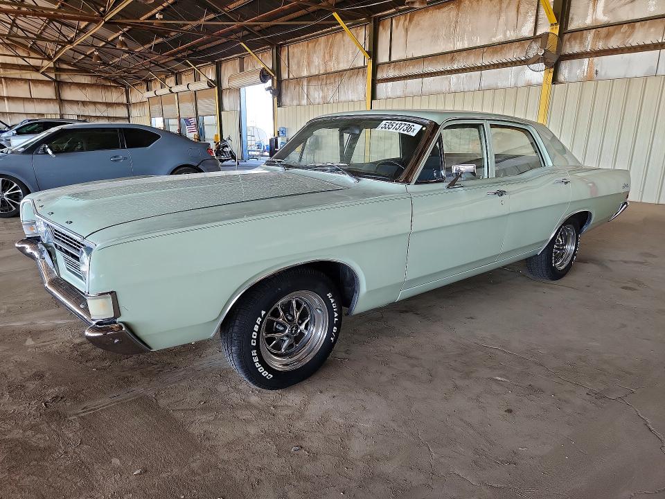 53513736 :رقم المزاد ، 8K31F130395 vin ، 1968 Ford Fairlane مزاد بيع