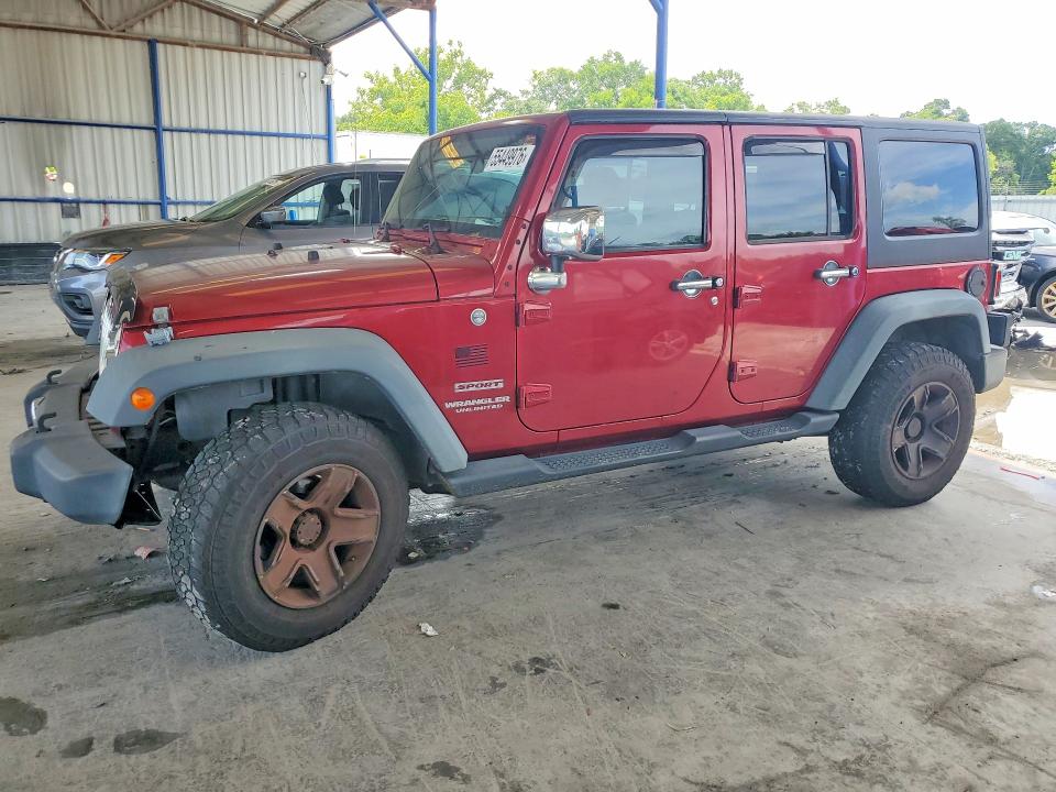 2012 Jeep Wrangler Unlimited მანქანა იყიდება აუქციონზე, vin: 1C4BJWDG9CL184177, აუქციონის ნომერი: 55449976