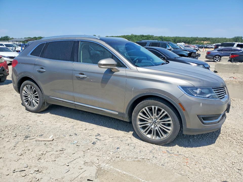 52072116 :رقم المزاد ، 2LMTJ8LR8GBL75064 vin ، 2016 Lincoln Mkx مزاد بيع