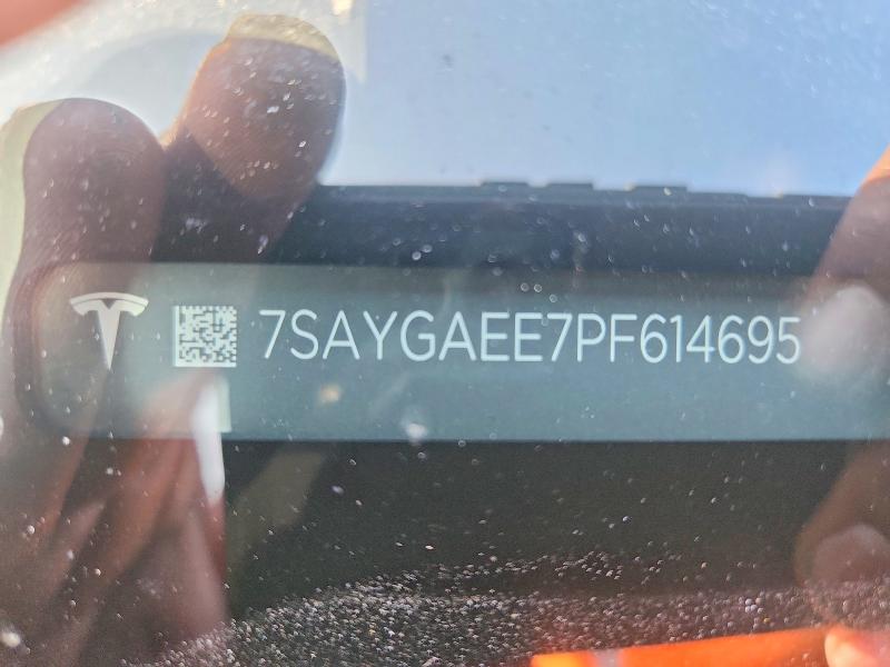 Продаж на аукціоні авто 2023 Tesla Model Y, vin: 7SAYGAEE7PF614695, номер лоту: 53135326