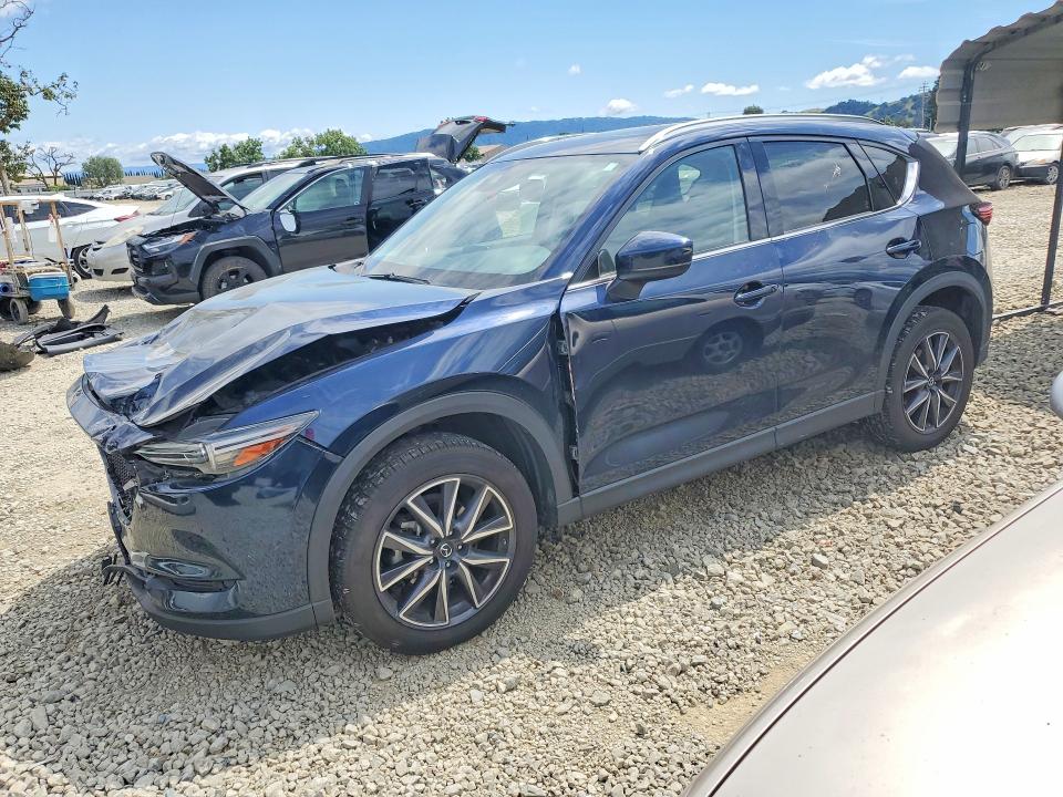 2017 Mazda Cx-5 მანქანა იყიდება აუქციონზე, vin: JM3KFADLXH0225384, აუქციონის ნომერი: 52268576