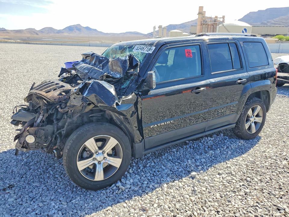 2017 Jeep Patriot მანქანა იყიდება აუქციონზე, vin: 1C4NJRFB0HD114570, აუქციონის ნომერი: 53467186