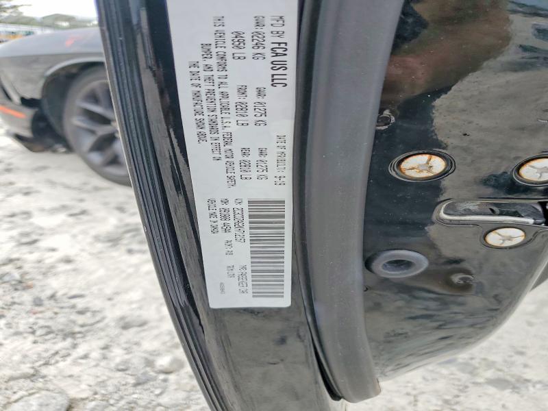 52568576 :رقم المزاد ، 2C3CDZAG2KH712157 vin ، 2019 Dodge Challenger مزاد بيع