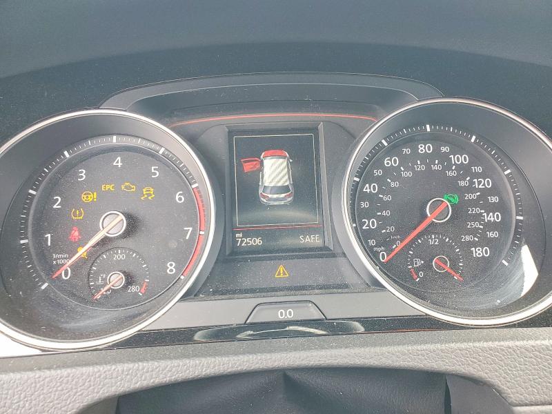 52422006 :رقم المزاد ، 3VW447AU0JM296231 vin ، 2018 Volkswagen Gti مزاد بيع