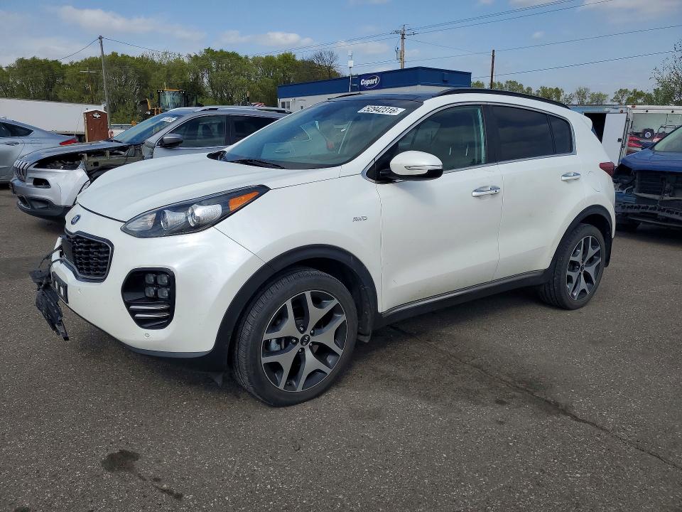 Продажа на аукционе авто 2018 Kia Sportage, vin: KNDPRCA69J7355380, номер лота: 52942316