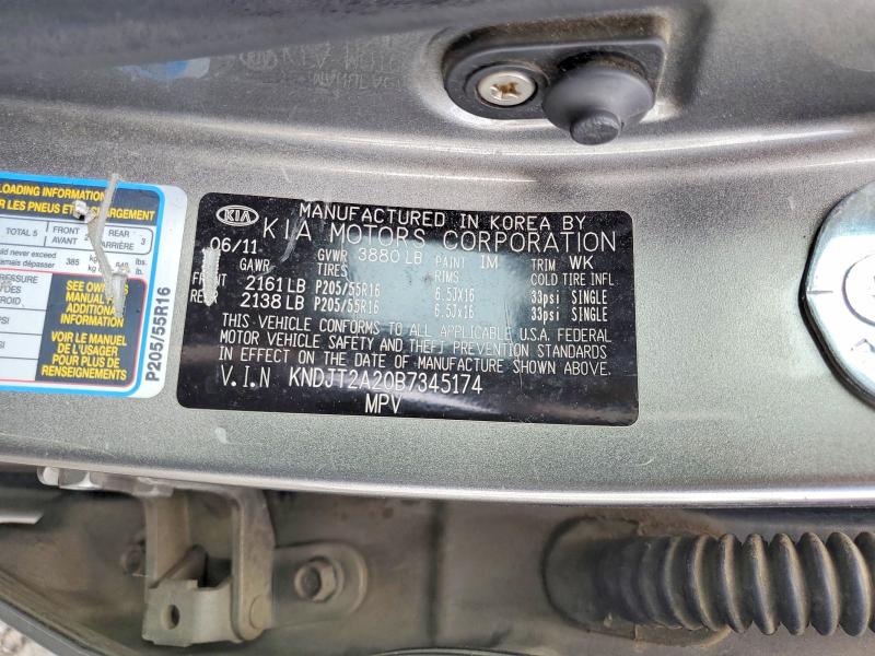 Продажа на аукционе авто 2011 Kia Soul, vin: KNDJT2A20B7345174, номер лота: 52464386
