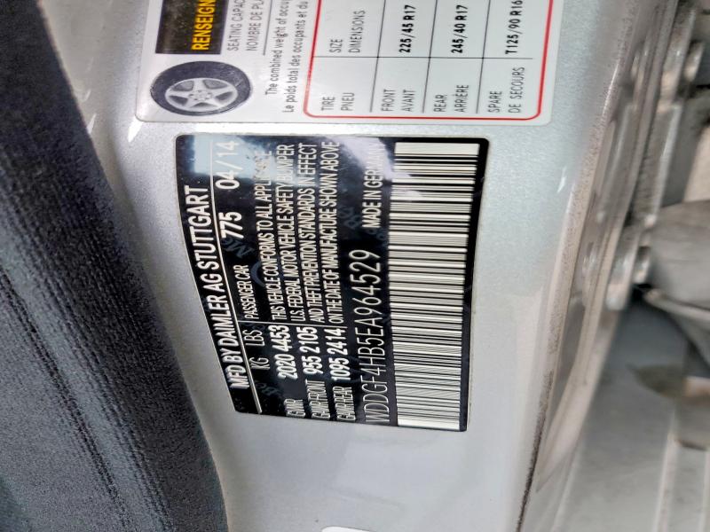 Продаж на аукціоні авто 2014 Mercedes-benz C, vin: WDDGF4HB5EA964529, номер лоту: 53076816
