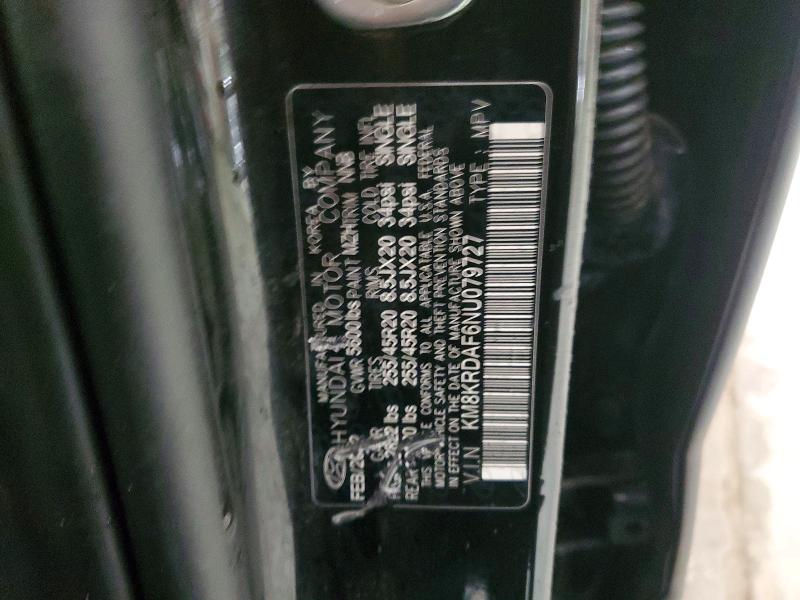 Продаж на аукціоні авто 2022 Hyundai Ioniq 5, vin: KM8KRDAF6NU079727, номер лоту: 54019066