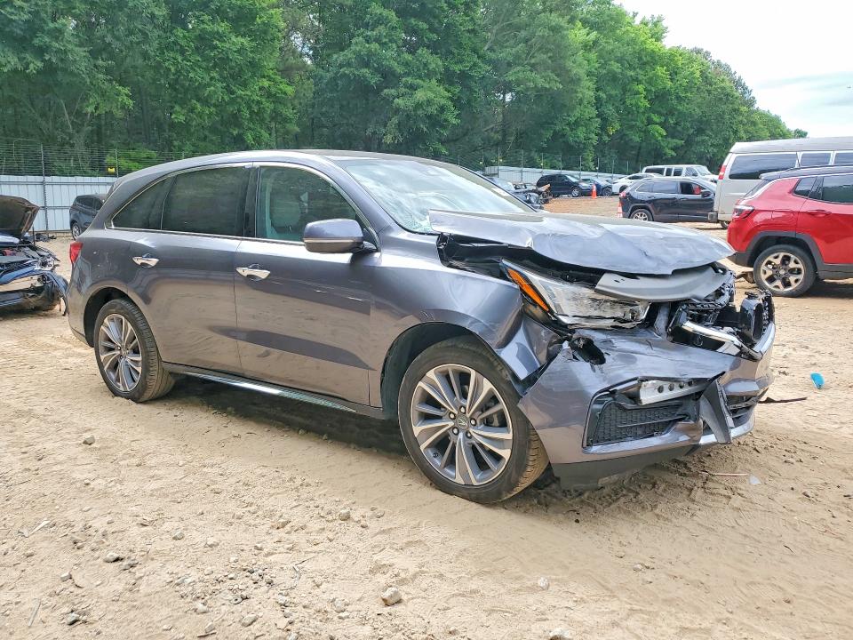 54504456 :رقم المزاد ، 5FRYD3H59HB008957 vin ، 2017 Acura Mdx مزاد بيع