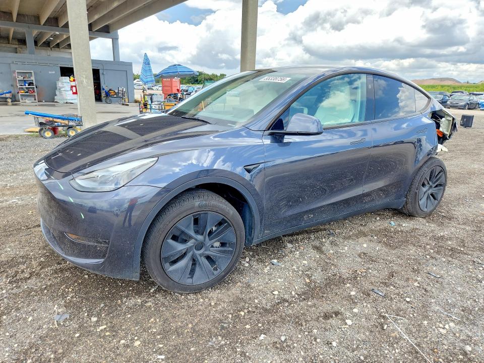 2024 Tesla Model Y მანქანა იყიდება აუქციონზე, vin: 7SAYGDED7RA329696, აუქციონის ნომერი: 55338756