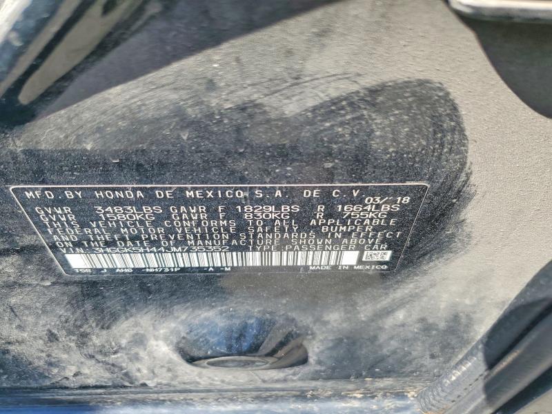 Продажа на аукционе авто 2018 Honda Fit, vin: 3HGGK5H44JM735352, номер лота: 54976286