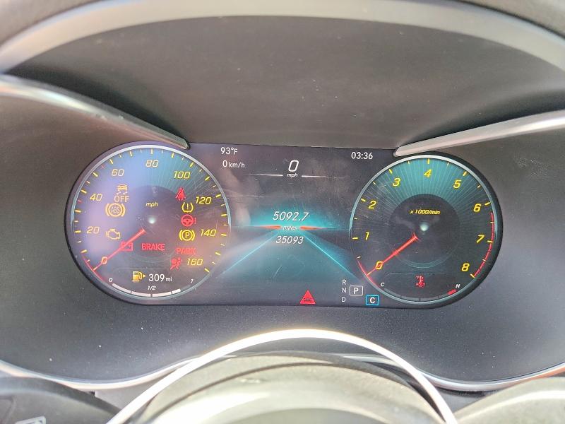 52400886 :رقم المزاد ، W1KWK8DB2LG001117 vin ، 2020 Mercedes-benz C مزاد بيع