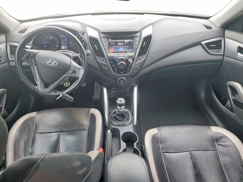 2014 Hyundai Veloster 3dr მანქანა იყიდება აუქციონზე, vin: KMHTC6AE6EU192618, აუქციონის ნომერი: 53010716