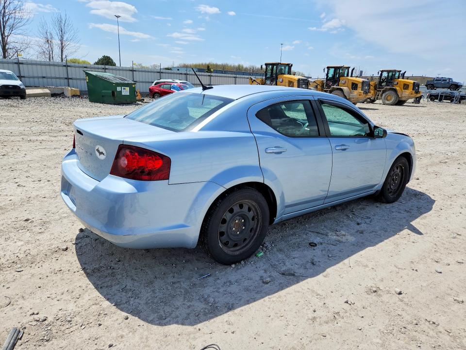Продажа на аукционе авто 2013 Dodge Avenger, vin: 1C3CDZAB9DN688504, номер лота: 49591846