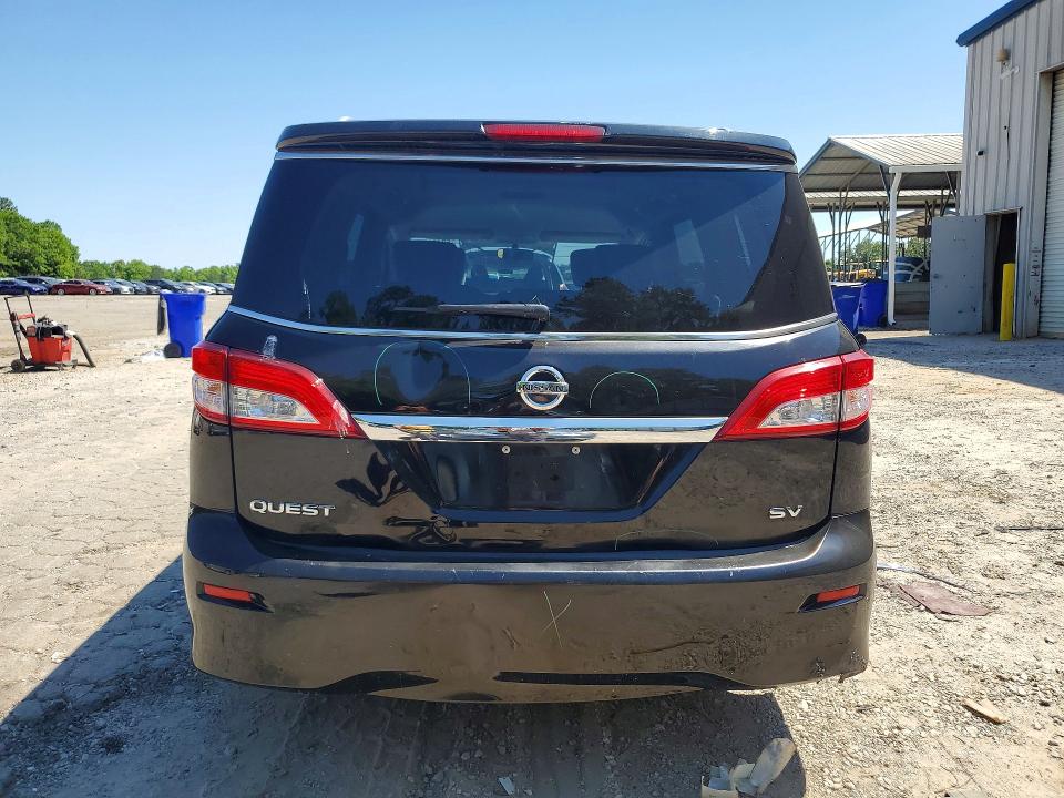 Продажа на аукционе авто 2016 Nissan Quest, vin: JN8AE2KP8G9151058, номер лота: 53420656