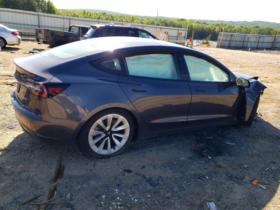 53436486 :رقم المزاد ، 5YJ3E1EB8NF127344 vin ، 2022 Tesla Model 3 مزاد بيع