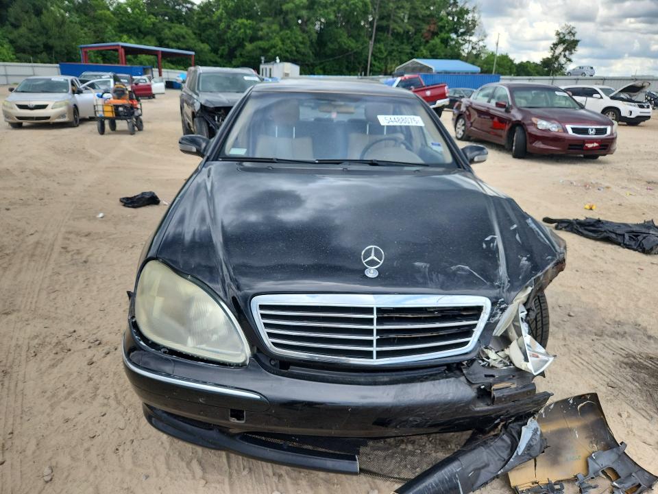 Aukcja sprzedaży 2001 Mercedes-benz S, vin: WDBNG70J51A214382, numer aukcji: 54488076