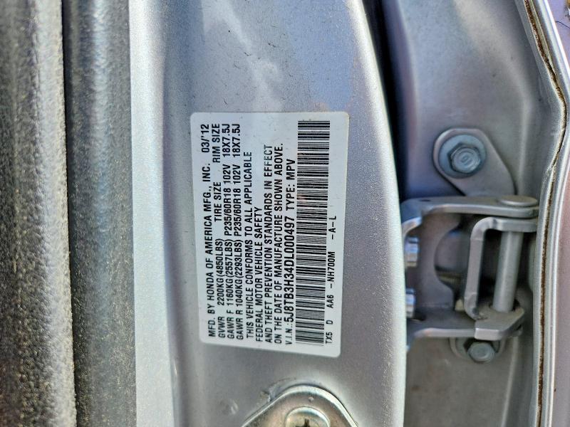 Продаж на аукціоні авто 2013 Acura Rdx, vin: 5J8TB3H34DL000497, номер лоту: 51303326