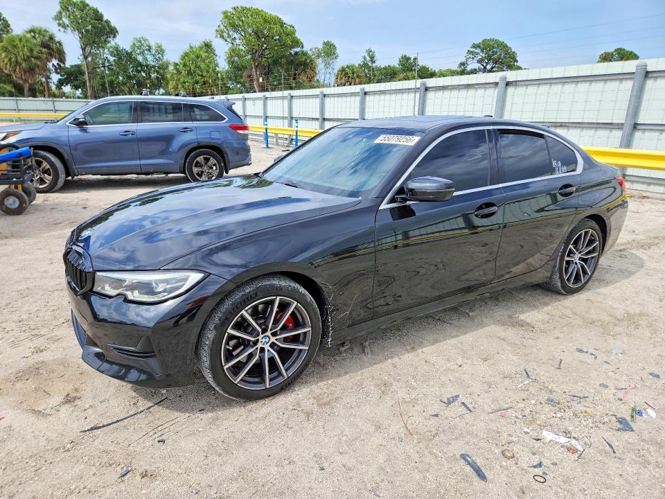 2021 Bmw 330i მანქანა იყიდება აუქციონზე, vin: 3MW5R1J01M8B98046, აუქციონის ნომერი: 55079256