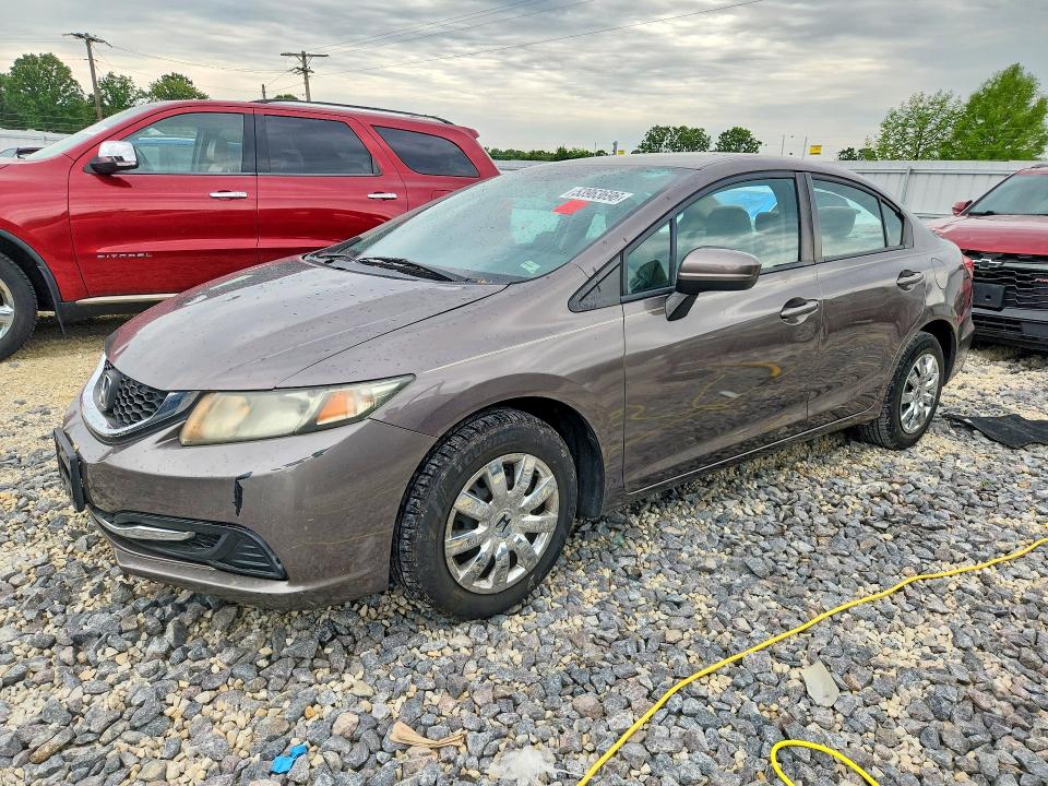 Auction sale of the 2014 Honda Civic, vin: 19XFB2F59EE042751, lot number: 53963696