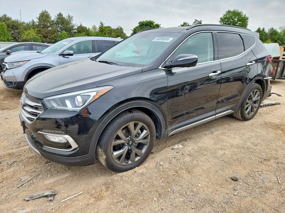 2017 Hyundai Santa Fe Sport მანქანა იყიდება აუქციონზე, vin: 5XYZWDLA8HG457839, აუქციონის ნომერი: 54099896