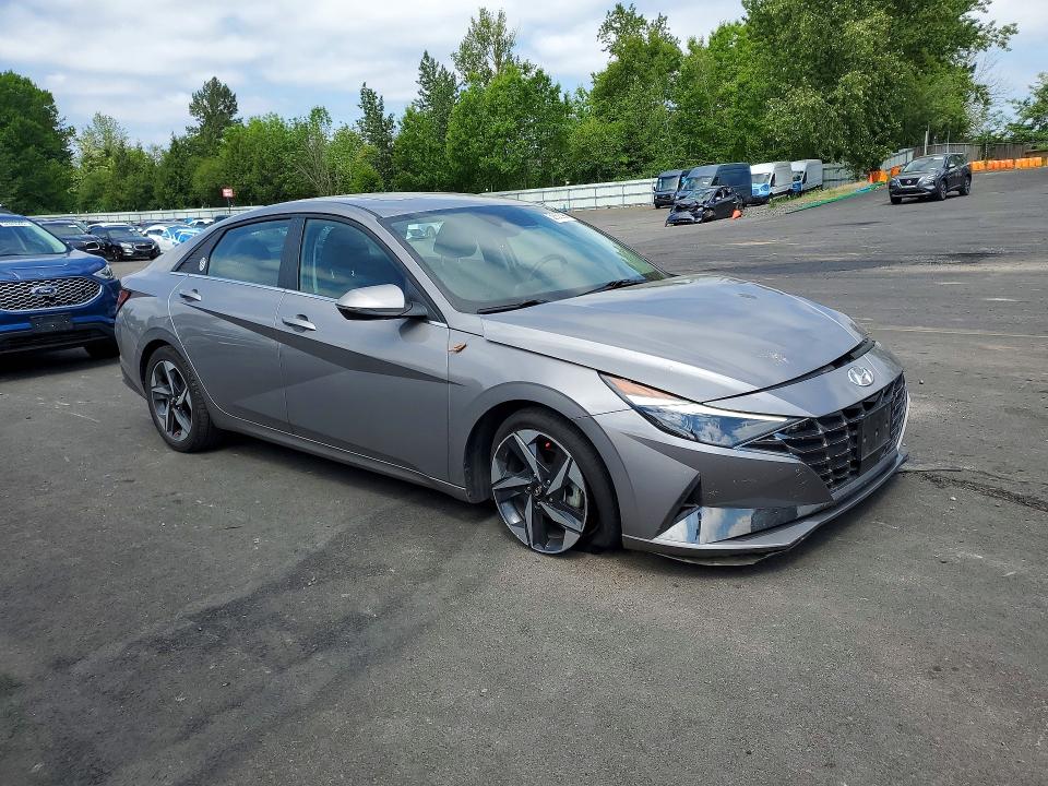 2022 Hyundai Elantra მანქანა იყიდება აუქციონზე, vin: KMHLN4AJ2NU016077, აუქციონის ნომერი: 52356396