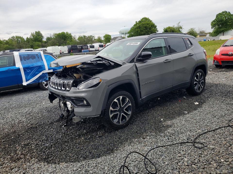 Продаж на аукціоні авто 2022 Jeep Compass, vin: 3C4NJDCB4NT232991, номер лоту: 53014586