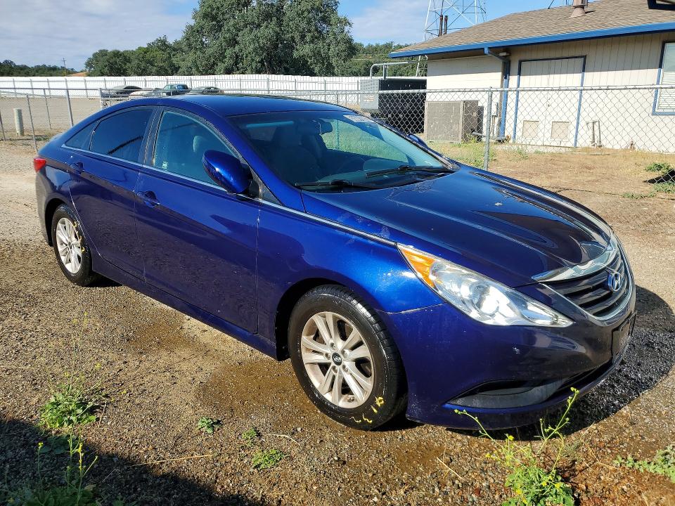 2014 Hyundai Sonata მანქანა იყიდება აუქციონზე, vin: 5NPEB4AC7EH862741, აუქციონის ნომერი: 55041986