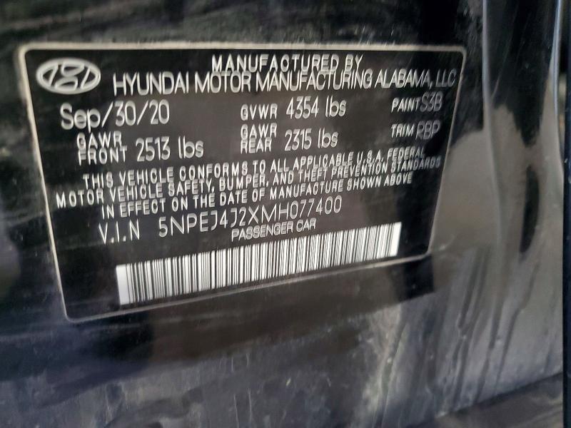 Продажа на аукционе авто 2021 Hyundai Sonata, vin: 5NPEJ4J2XMH077400, номер лота: 54224516