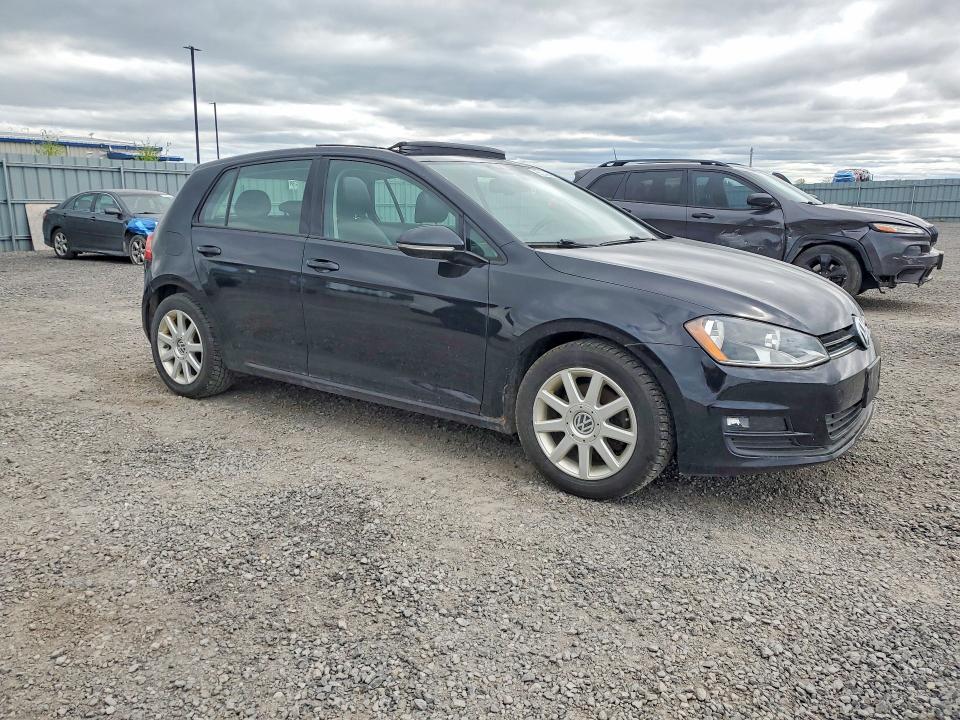 55240826 :رقم المزاد ، 3VWRA7AU3FM078497 vin ، 2015 Volkswagen Golf مزاد بيع
