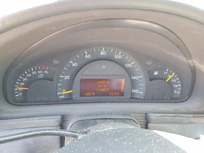 55198386 :رقم المزاد ، WDBRF64J54F509952 vin ، 2004 Mercedes-benz C مزاد بيع