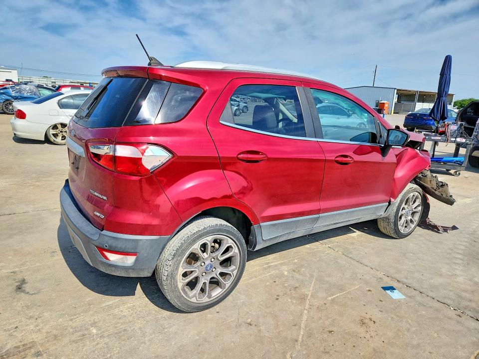 55379376 :رقم المزاد ، MAJ6S3KL7KC309937 vin ، 2019 Ford Ecosport مزاد بيع