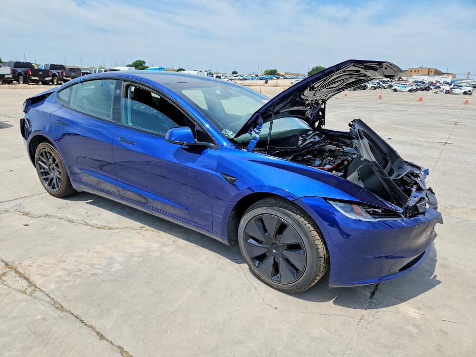 55393826 :رقم المزاد ، 5YJ3E1EAXSF961148 vin ، 2025 Tesla Model 3 مزاد بيع