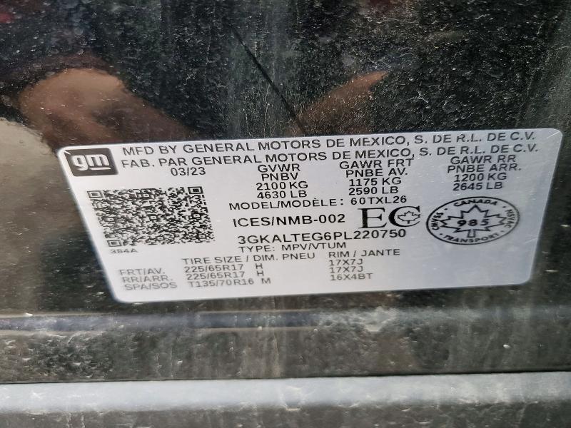 53455466 :رقم المزاد ، 3GKALTEG6PL220750 vin ، 2023 Gmc Terrain مزاد بيع