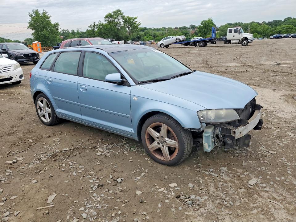Auction sale of the 2007 Audi A3, vin: WAUHF78P37A161486, lot number: 54714046