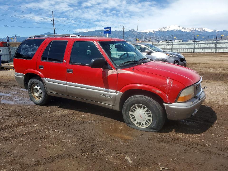 1998 Gmc Jimmy მანქანა იყიდება აუქციონზე, vin: 1GKDT13W9W2544951, აუქციონის ნომერი: 52893876