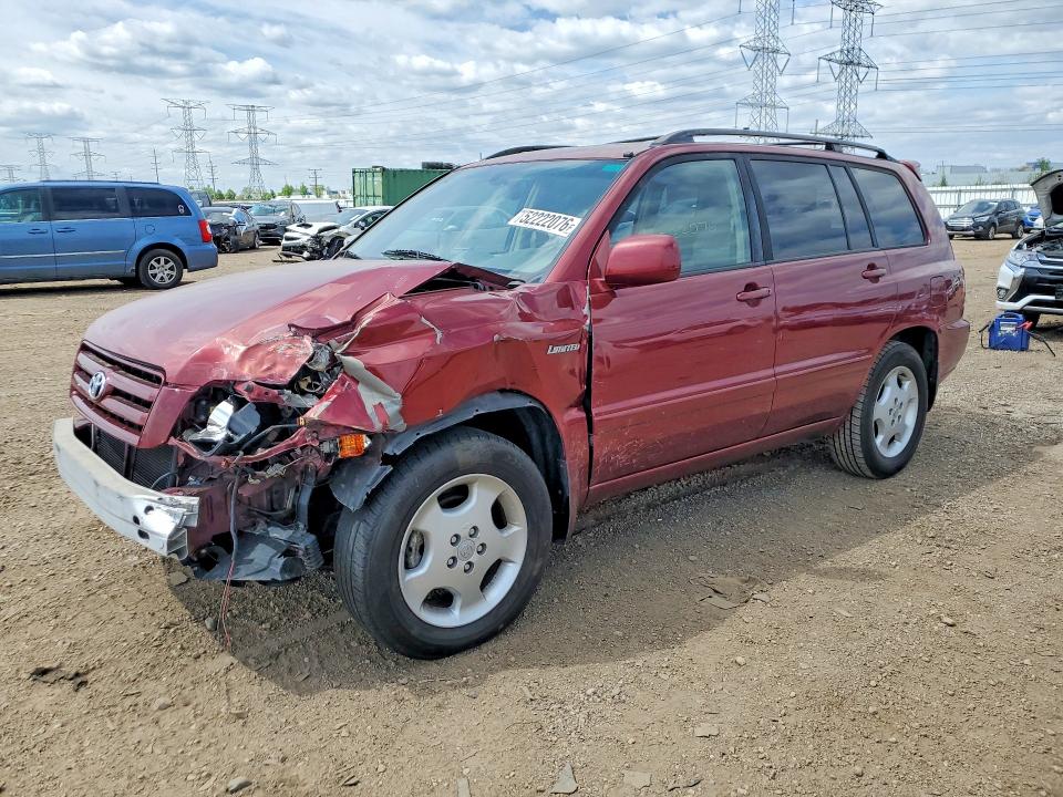 52222076 :رقم المزاد ، JTEDP21AX50077722 vin ، 2005 Toyota Highlander مزاد بيع