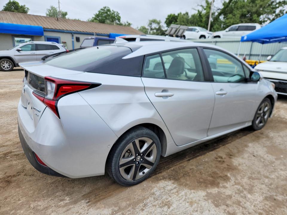 2019 Toyota Prius მანქანა იყიდება აუქციონზე, vin: JTDKARFU1K3094671, აუქციონის ნომერი: 52191256