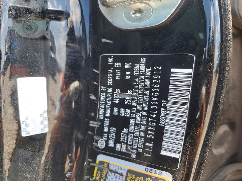 Продаж на аукціоні авто 2019 Kia Optima, vin: 5XXGT4L33KG362912, номер лоту: 54694546