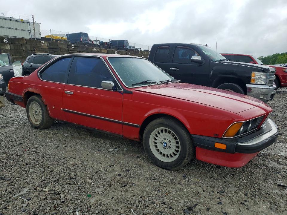 Aukcja sprzedaży 1987 Bmw 635, vin: WBAEC7404H0608080, numer aukcji: 54538616