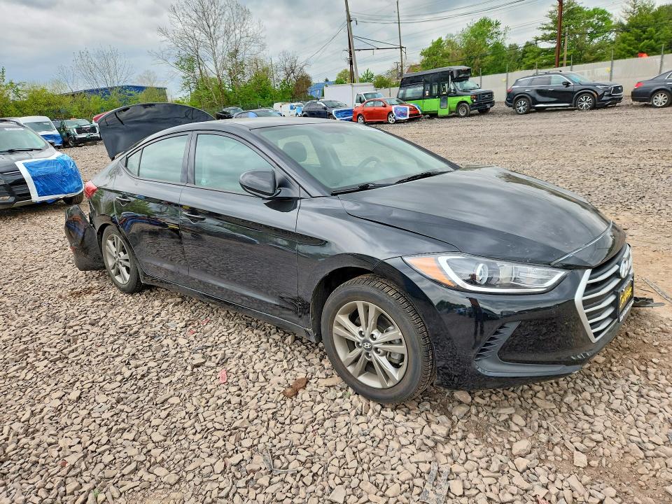Продаж на аукціоні авто 2018 Hyundai Elantra, vin: 5NPD84LF1JH395229, номер лоту: 52443806