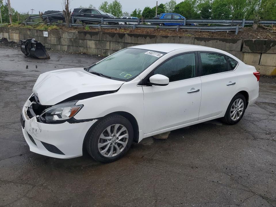 54631116 :رقم المزاد ، 3N1AB7AP6JL653796 vin ، 2018 Nissan Sentra مزاد بيع